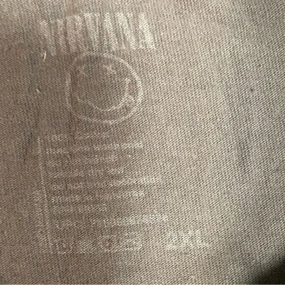Nirvana 90’s grunge band tee shirt - 2x - Picture 4 of 7